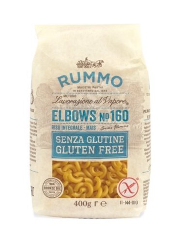 Rummo elbows n.160 riso integrale e mais 400 g