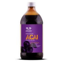 Salugea Succo di Acai Bio - Integratore per la Regolarità Intestinale - 500 ml
