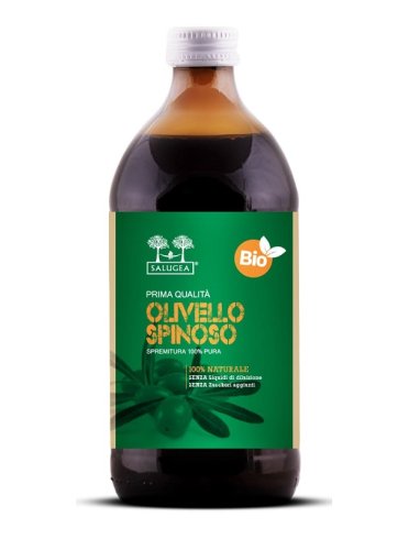 Salugea succo di olivello spinoso bio - integratore ricostituente - 500 ml