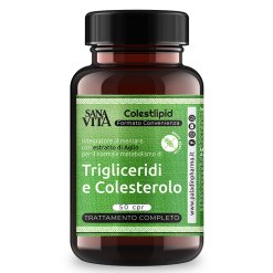 Sanavita Colestlipid Plus - Integratore per il Controllo del Colesterolo e Trigliceridi - 50 Compresse