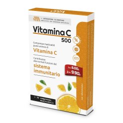 Sanavita Vitamina C 500 Integratore 30 Compresse Masticabili