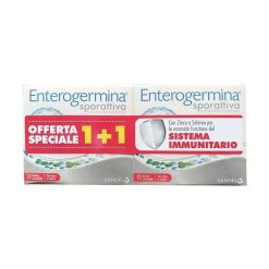 Enterogermina Sporattiva Confezione Bipack 12 + 12 Bustine Orosulubili