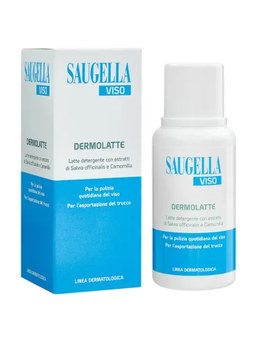 Saugella dermolatte detergente viso 200 ml Saugella dermolatte detergente viso 200 ml