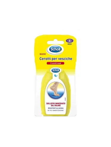 Scholl cerotto trattamento vesciche tallone 6 pezzi Scholl cerotto trattamento vesciche tallone 6 pezzi