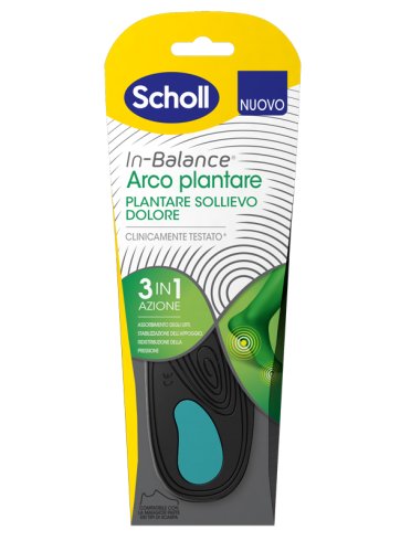 Scholl in-balance plantare sollievo dolore taglia s 2 pezzi