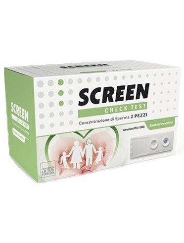 Screen test conta spermatica 2 pezzi