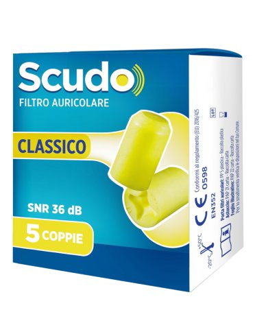 Scudo classic - filtro auricolare - 5 paia