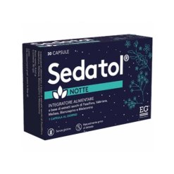 Sedatol Notte 30 Capsule - Integratore Per Il Sonno