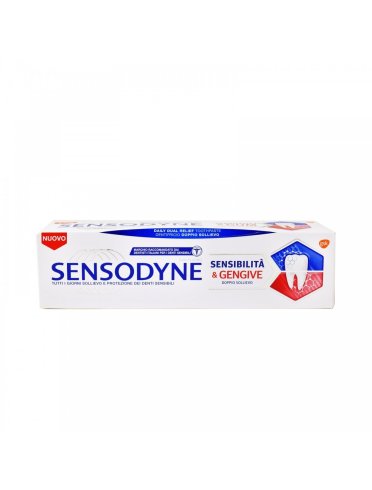 Sensodyne - dentifricio sensibilità e gengive extra fresco - 75 ml