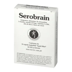 Serobrain - Integratore Sistema Nervoso - 24 Capsule