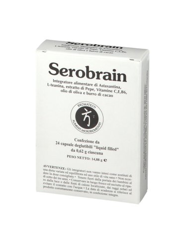 Serobrain - integratore sistema nervoso - 24 capsule