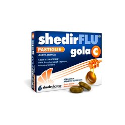 Shedirflu Gola C Arancia - Pastiglie per la Gola - 48 Pezzi