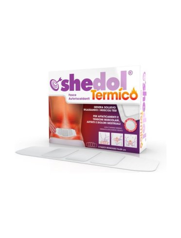 Shedol termico - fascia autoriscaldante per dolori articolari - 6 pezzi