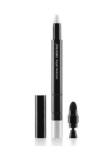 Shiseido kajal inkartist - eyeliner ombretto e matita per sopracciglia - colore 10 kakubi white
