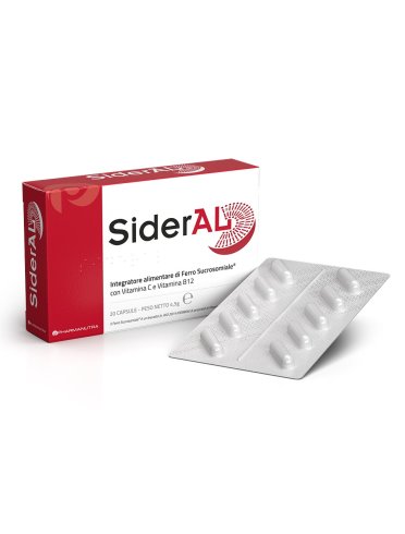 Sideral - integratore ferro e vitamina c - 20 capsule