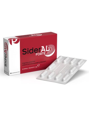 Sideral forte - integratore ferro e vitamina c - 20 capsule