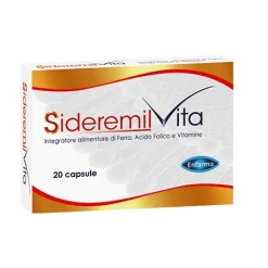 Sideremil Vita - Integratore di Ferro e Vitamine - 30 Capsule