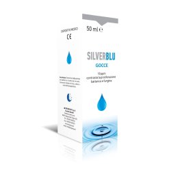 Silver Blu Gocce per Proliferazione Batterica e Fungina 50 ml