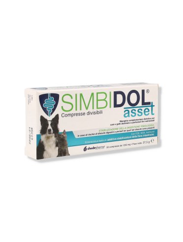 Simbidol asset - mangime complementare per cani e gatti - 30 compresse divisibili