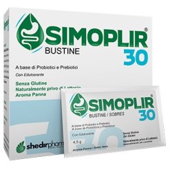 Simoplir 30 - Integratore di Probiotici e Prebiotici - 12 Bustine