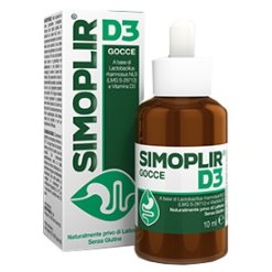 Simoplir D3 Gocce - Integratore di Fermenti Lattici e Vitamina D - 10 ml