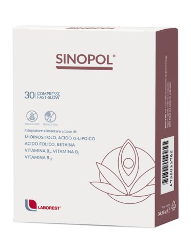 Sinopol - integratore fertilità donna - 30 compresse fast-slow