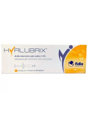 Hyalubrix - siringa intra-articolare acido ialuronico 1.5%/30 mg - 1 siringa