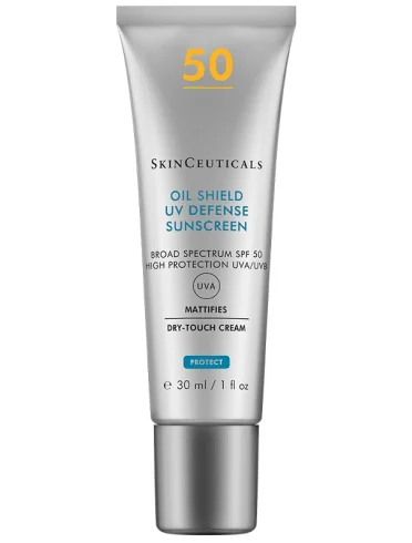 Skinceuticals oil shield uv defense sunscreen - crema viso solare con protezione molto alta spf 50 - 30 ml Skinceuticals oil shield uv defense sunscreen - crema viso solare con protezione molto alta spf 50 - 30 ml