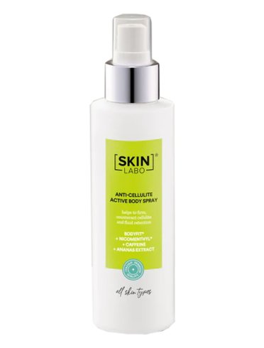 Skinlabo anti-cellulite active body spray - spray corpo anti-cellulite e ritenzione idrica - 150 ml