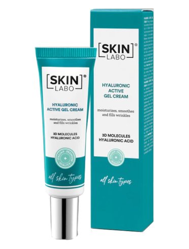 Skinlabo hyaluronic active gel cream - crema viso attiva idratante all'acido ialuronico - 30 ml