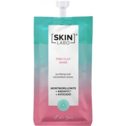 SkinLabo Pink Clay Mask - Maschera Viso Purificante all'Argilla Rosa - 30 ml
