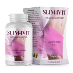 Slim4Vit - Integratore per Perdere Peso - 30 Capsule