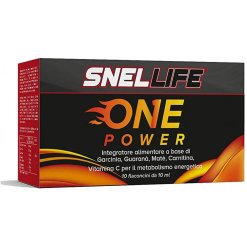 Snellife One Power - Integratore per il Metabolismo Energetico - 10 Flaconcini x 10 ml
