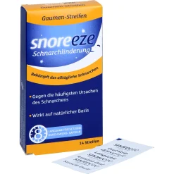 Snoreeze Strisce Orali Contro il Russare 14 Pezzi