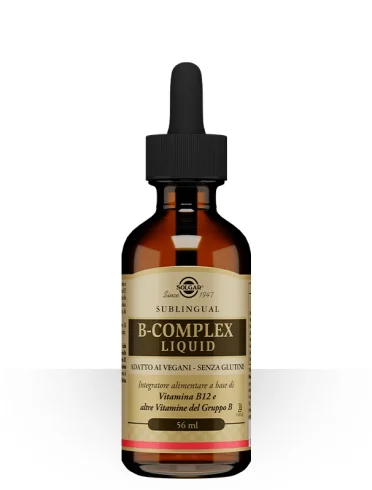 Solgar b-complex liquid - integratore di vitamina b - 56 ml