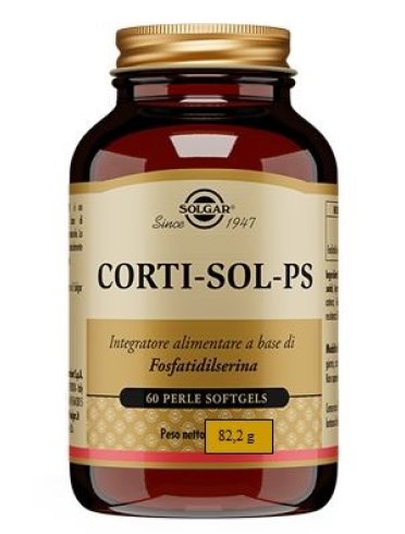 Solgar corti-sol-ps - integratore antiossidante - 60 perle softgels