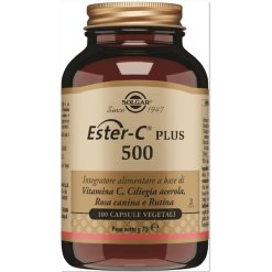 Solgar Ester C Plus 500 Integratore Vitamina C 100 Capsule