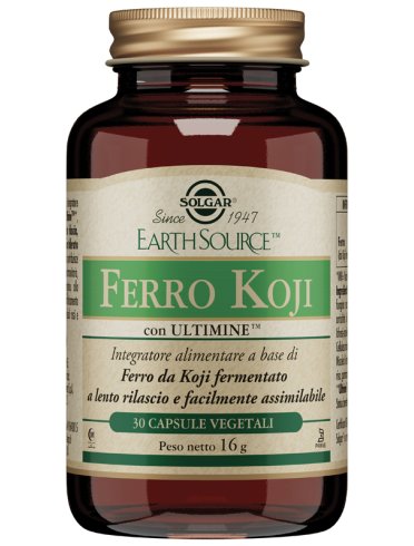 Solgar ferro koji - integratore di ferro - 30 capsule vegetali