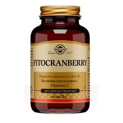 Solgar Fitocranberry - Integratore per Vie Urinarie - 60 Capsule Vegetali