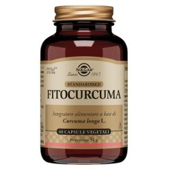 Solgar Fitocurcuma - Integratore Antiossidante - 60 Capsule Vegetali