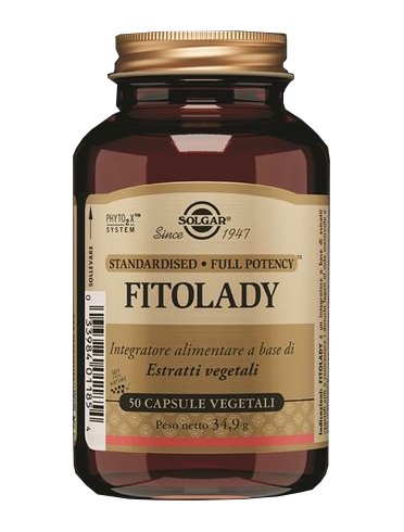 Solgar fitolady - integratore per la menopausa - 50 capsule vegetali