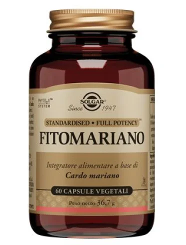Solgar fitomariano - integratore digestivo e depurativo - 60 capsule vegetali Solgar fitomariano - integratore digestivo e depurativo - 60 capsule vegetali