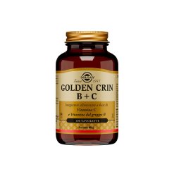 Solgar Golden Crin B+C - Integratore di Vitamina B e C - 100 Tavolette