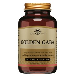 Solgar Golden Gaba Integratore di Acido Gamma-amminobutirrico 50 Capsule