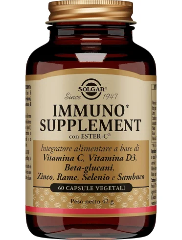 Solgar immuno supplement - integratore sistema immunitario - 60 capsule Solgar immuno supplement - integratore sistema immunitario - 60 capsule
