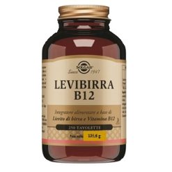 Solgar Levibirra B12 - Integratore di Vitamina B - 250 Tavolette