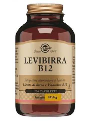 Solgar levibirra b12 - integratore di vitamina b - 250 tavolette