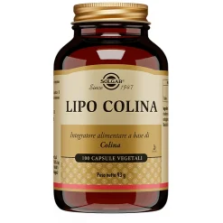 Solgar Lipo Colina - Integratore per la Funzione Epatica - 100 Capsule Vegetali