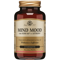 Solgar Mind Mood - Integratore per il Benessere Mentale - 30 Tavolette