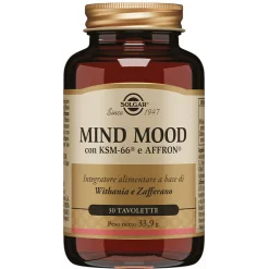 Solgar Mind Mood - Integratore per il Benessere Mentale - 30 Tavolette